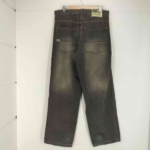 サウスポール SOUTHPOLE 90~00S ワイドバギーデニムパンツ メンズ