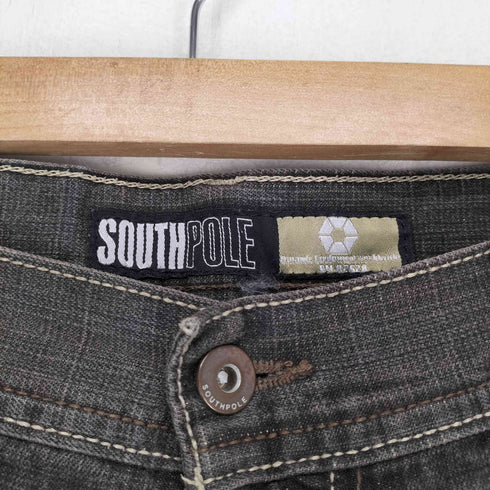 サウスポール SOUTHPOLE 90~00S ワイドバギーデニムパンツ メンズ