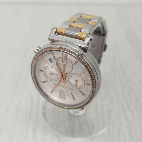 マイケルコース Michael Kors ソフィー アナログディスプレイ クォーツ時計 ローズゴールド レディース