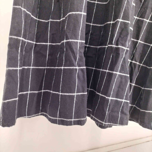 People Tree ORGANIC COTTON オーガニック コットン 手織り チェック ワンピース レディース JPN:M