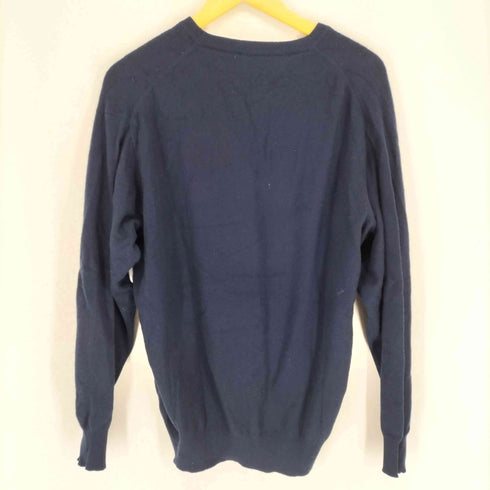 MADE IN ITALY PURE CASHMERE Vネックニット メンズ 42