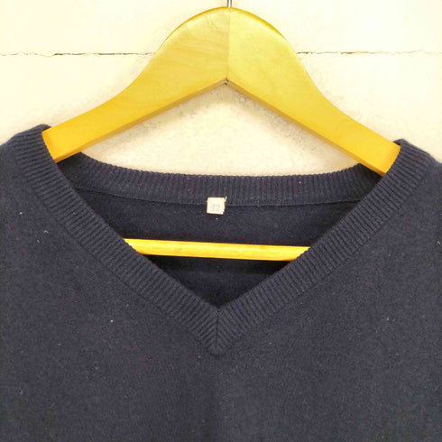 MADE IN ITALY PURE CASHMERE Vネックニット メンズ 42