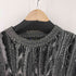クージー COOGI MADE IN AUSTRALIA オーバーサイズ3Dアクリルニット メンズ import:XXL