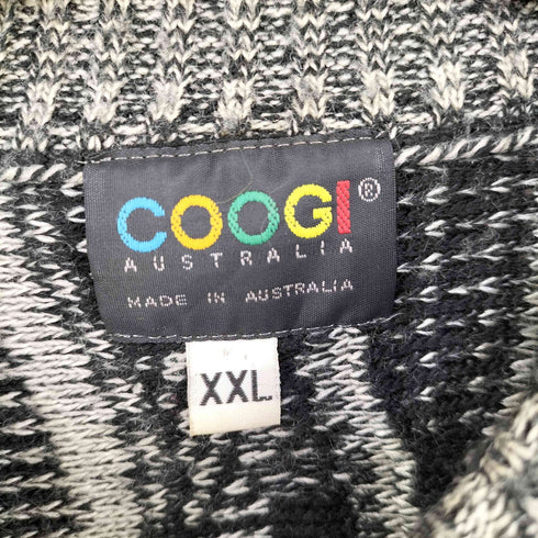 クージー COOGI MADE IN AUSTRALIA オーバーサイズ3Dアクリルニット メンズ import:XXL