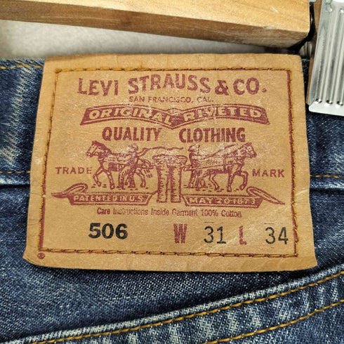 リーバイス Levis 506 ワイドデニムパンツ メンズ W31L34