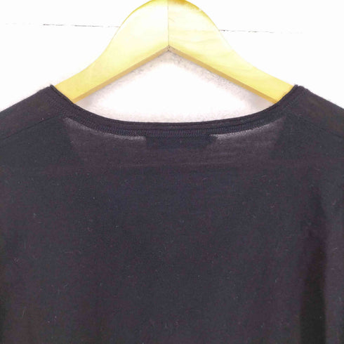 ディースクエアード DSQUARED2 裾ロゴプレートVネックニット メンズ XS