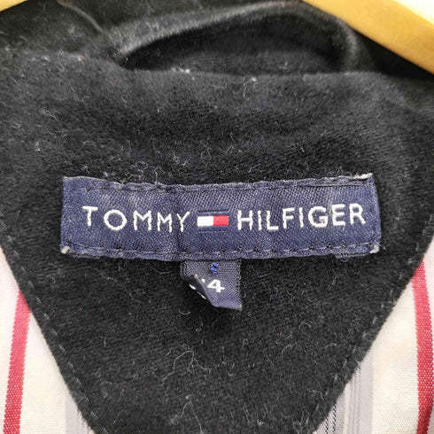 トミーヒルフィガー TOMMY HILFIGER 裏地フロッキープリントベロアテーラードジャケット レディース 14