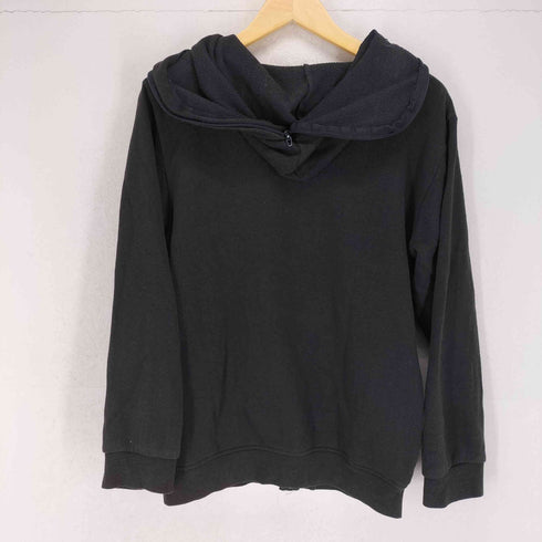 4SEASONS スカルプリントジップアップパーカー メンズ XL