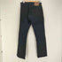 リーバイス Levis ユーロ 501 製品染 ブラックデニムパンツ メンズ W30L32