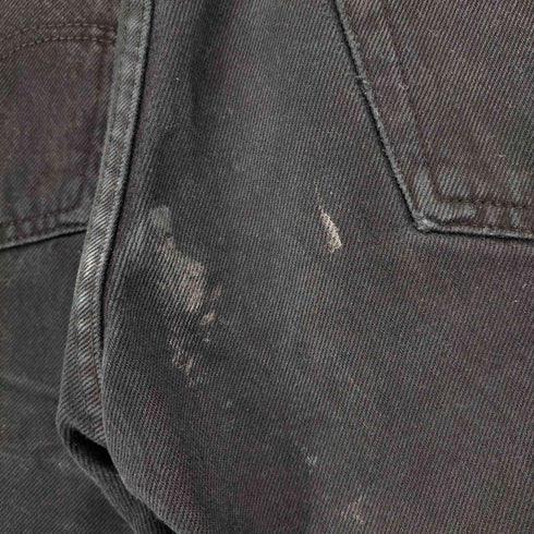 リーバイス Levis ユーロ 501 製品染 ブラックデニムパンツ メンズ W30L32