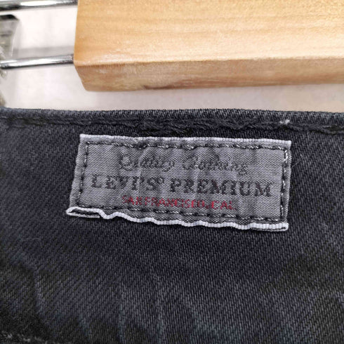 リーバイス Levis 505 製品染 ダメージ加工ブラックデニムパンツ メンズ W30L32
