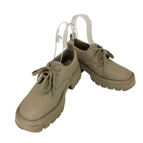 チャールズアンドキース CHARLES&KEITH リジッドソール レースアップオクスフォード レディース EUR:37
