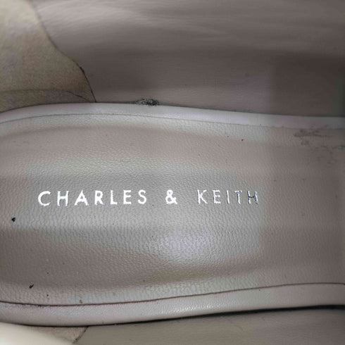 チャールズアンドキース CHARLES&KEITH リジッドソール レースアップオクスフォード レディース EUR:37