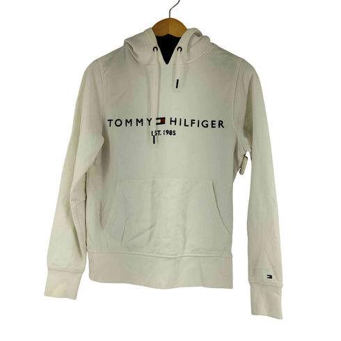 トミーヒルフィガー TOMMY HILFIGER ロゴ刺繍 フーディー レディース JPN:L