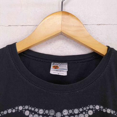 BAYISLAND SPORTSWEAR スカルモチーフTシャツ メンズ M