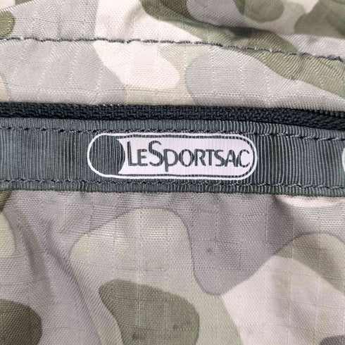 レスポートサック LeSportsac カモ柄 リップストップナイロン ミリタリーバックパック メンズ