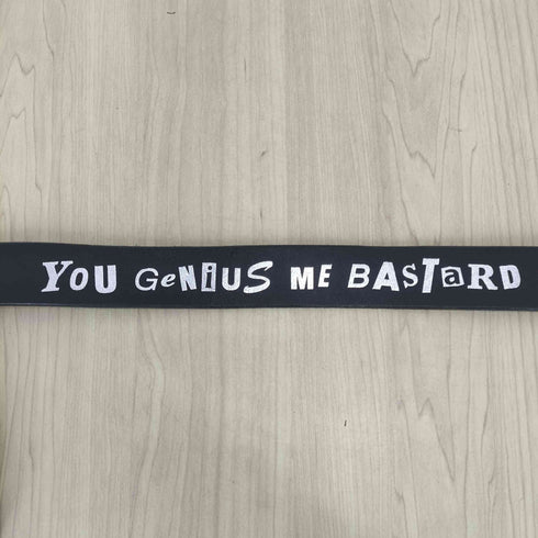 ヒステリックグラマー HYSTERIC GLAMOUR YOU GENIUS ME BASTARD レザーベルト メンズ