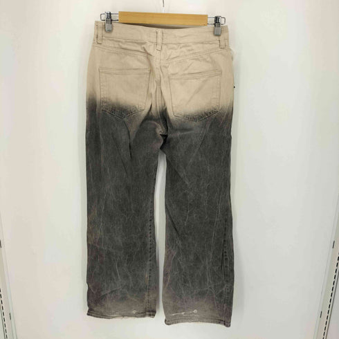 vaara seoul グラデーションワイドデニムパンツ メンズ