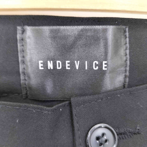 エンデヴァイス endevice ジップドッキングワイドスラックス メンズ