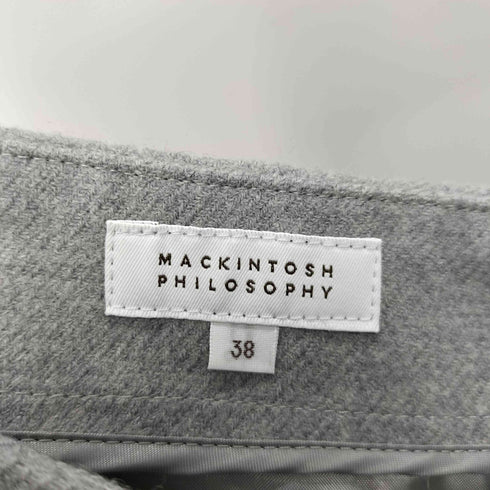 マッキントッシュフィロソフィー MACKINTOSH PHILOSOPHY ウールタイトスカート レディース EUR:38