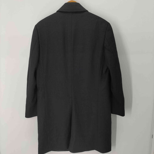 ケントアンドカーウェン KENT&CURWEN 比翼 カシミヤステンカラーコート メンズ M
