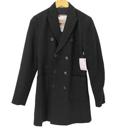 Mr.Rick Tailor ウールポリ ダブルチェスターコート メンズ 44