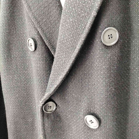 Mr.Rick Tailor ウールポリ ダブルチェスターコート メンズ 44