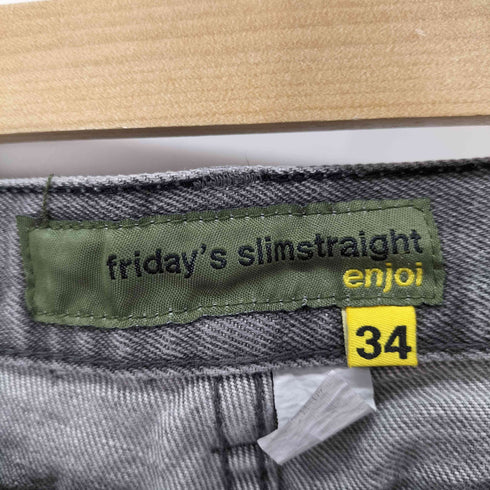 エンジョイ enjoi fridays slimstraight デニムパンツ メンズ US:34-35