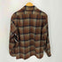 ペンドルトン PENDLETON 70S MADE IN USA オンブレ ウールオープンカラーシャツ ボードシャツ メンズ import:M