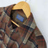 ペンドルトン PENDLETON 70S MADE IN USA オンブレ ウールオープンカラーシャツ ボードシャツ メンズ import:M