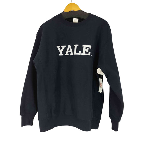 YALE university ロゴプリントカレッジスウェット ヘビーオンス 両面プリント メンズ JPN:XL