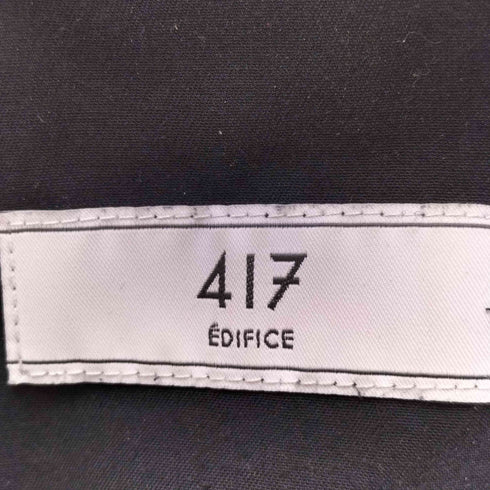 フォーワンセブンバイエディフィス 417 by EDIFICE ストライプ 2タックイージー メンズ JPN:L