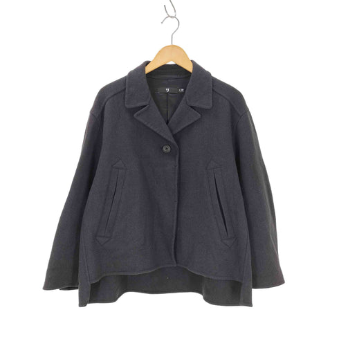 ユニクロプラスジェイ UNIQLO+J ダブルフェイスシャツジャケット レディース JPN:S