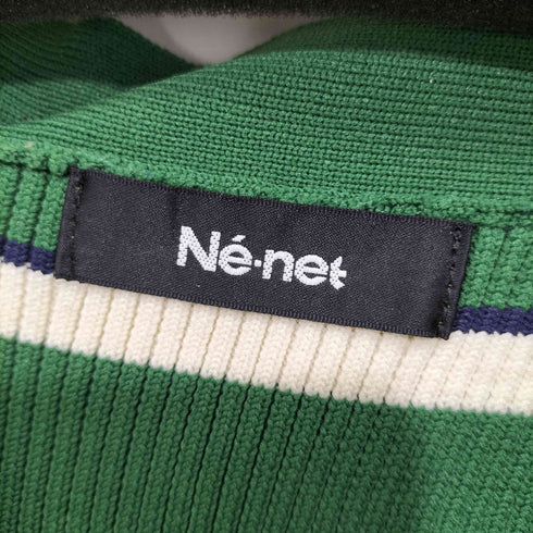 ネネット Ne-net アシンメトリー バックオープン ドッキングカーディガン レディース JPN:2