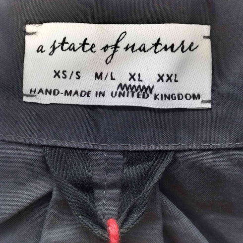 a state of nature オイルドコットンシャツ import メンズ XL