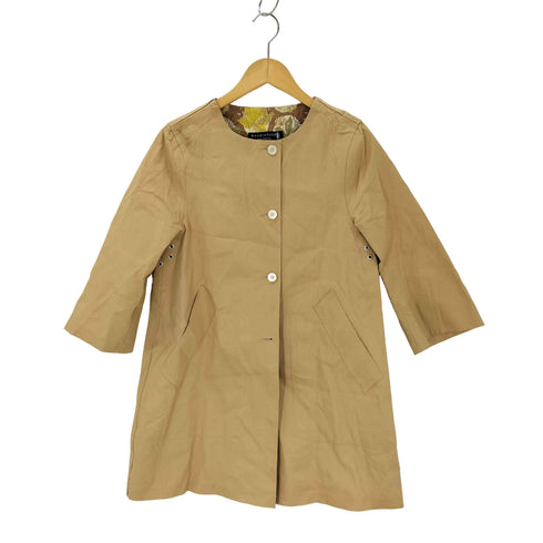 マッキントッシュ Mackintosh ノーカラー ステンカラーコート レディース 34
