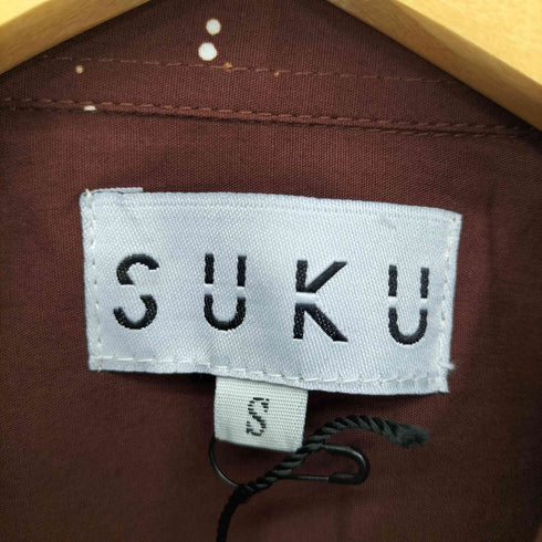 SUKU HOME ブリーチ加工シャツ メンズ S