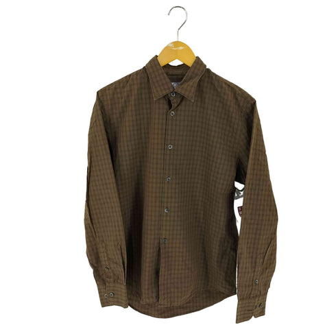 シーピーカンパニー C.P.COMPANY MADE IN ITALY コットンナイロンチェックシャツ メンズ 4
