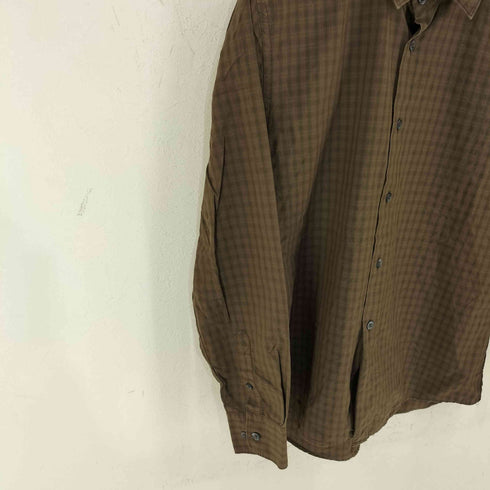シーピーカンパニー C.P.COMPANY MADE IN ITALY コットンナイロンチェックシャツ メンズ 4