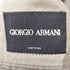 ジョルジオアルマーニ Giorgio Armani 3B シルク混 背抜きテーラードジャケット BORGO 21 黒タグ メンズ 48