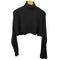 ルシェルブルー LE CIEL BLEU RibCroppedKnitTOPS レディース JPN:36