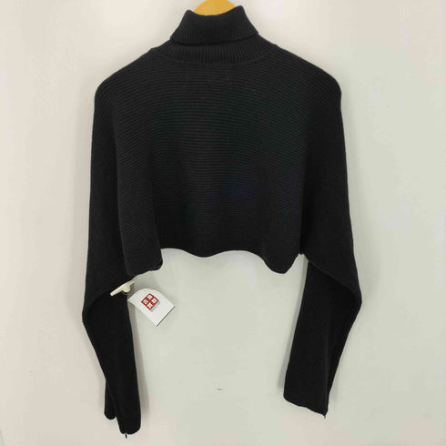 ルシェルブルー LE CIEL BLEU RibCroppedKnitTOPS レディース JPN:36