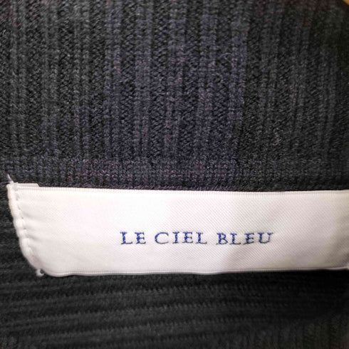ルシェルブルー LE CIEL BLEU RibCroppedKnitTOPS レディース JPN:36