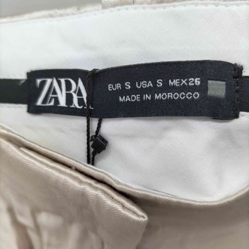 ザラ ZARA サテンワイドパンツ レディース JPN:S