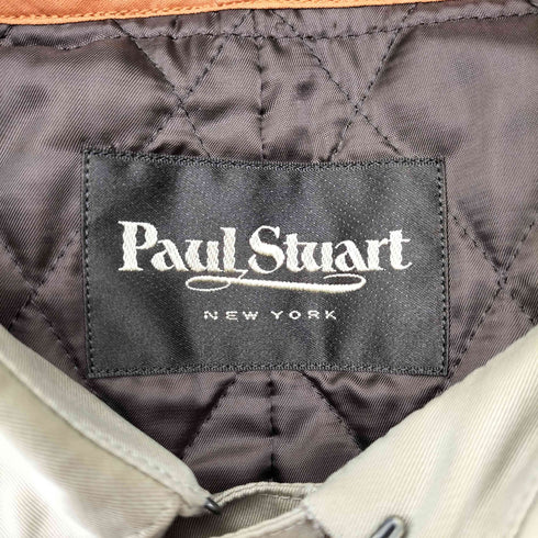 ポールスチュアート Paul Stuart キルティングライナー付き ステンカラーコート メンズ import:M