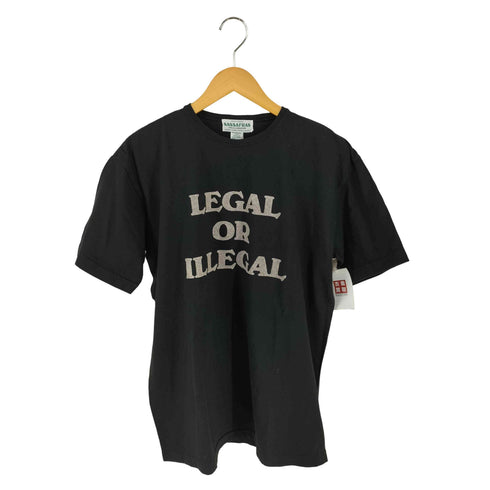 ササフラス SASSAFRAS LEGAL OR ILLEGAL T 1/2 メンズ L