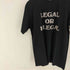 ササフラス SASSAFRAS LEGAL OR ILLEGAL T 1/2 メンズ L