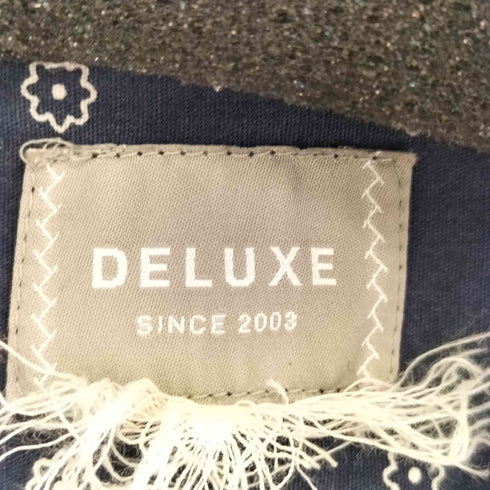 デラックス DELUXE 小紋柄 オープンカラーシャツ メンズ JPN:M