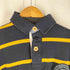 トミーヒルフィガー TOMMY HILFIGER ワンポイントパッチ ボーダーポロシャツ メンズ M