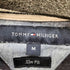 トミーヒルフィガー TOMMY HILFIGER ワンポイントパッチ ボーダーポロシャツ メンズ M